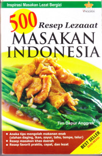 500 Resep Lezaaat Masakan Indonesia