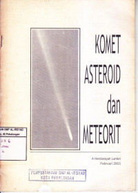 Komet, Asteroid dan Meteorit