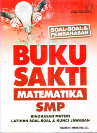 Buku Sakti Matematika SMP