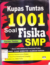 Kupas Tuntas 1001 Soal Fisika SMP