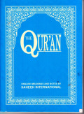 The Qur'an; English Meanings and Notes